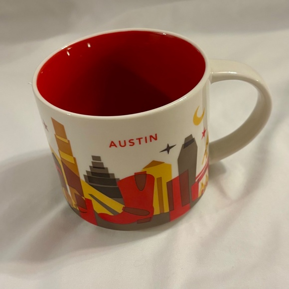 Starbucks Coffee You Are Here Austin Cup Mug 14 oz YAH Collectible - Picture 5 of 5